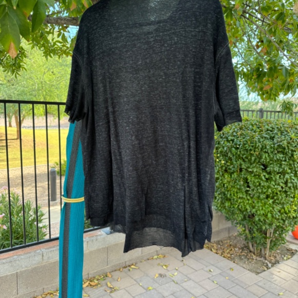 We The Free Short Sleeve Double Layer T-Shirt Size Large NWOT - Picture 2 of 8